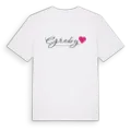 Greby hjärta t-shirt