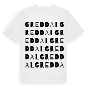 Greddal ordlek t-shirt – ekologisk bomull t-shirt från Pinshirt