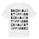 Grenadjärtäppan ordlek t-shirt