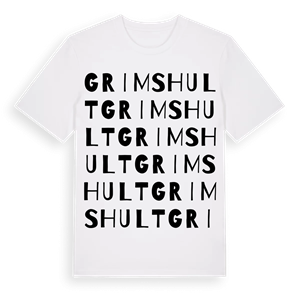 Grimshult ordlek t-shirt – ekologisk bomull t-shirt från Pinshirt