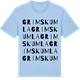 Blue Soul t-shirt med Grimskumla ordlek t-shirt