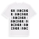Grinden ordlek t-shirt