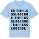 Blue Soul t-shirt med Grindhagsskogen ordlek t-shirt
