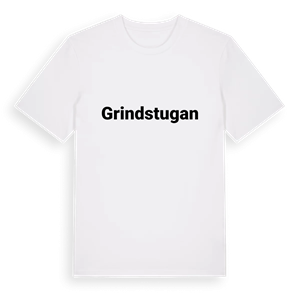 Grindstugan fetstil t-shirt – ekologisk bomull t-shirt från PinShirt