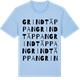 Blue Soul t-shirt med Grindtäppan ordlek t-shirt