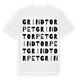 Grindtorpet ordlek t-shirt