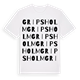 Gripsholm ordlek t-shirt
