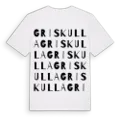 Griskulla ordlek t-shirt