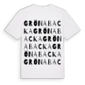 Gröna Backa ordlek t-shirt