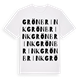 Grönbrink ordlek t-shirt