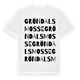 Gröndals mosse ordlek t-shirt