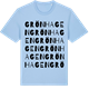 Blue Soul t-shirt med Grönhagen ordlek t-shirt