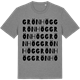 Mid Heather Gray t-shirt med Grönhög ordlek t-shirt