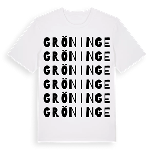 Gröninge ordlek t-shirt – ekologisk bomull t-shirt från PinShirt