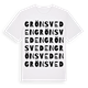 Grönsveden ordlek t-shirt