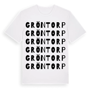 Gröntorp ordlek t-shirt – ekologisk bomull t-shirt från Pinshirt