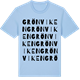 Blue Soul t-shirt med Grönviken ordlek t-shirt
