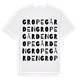Gropegården ordlek t-shirt
