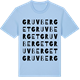 Blue Soul t-shirt med Gruvberget ordlek t-shirt