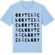 Blue Soul t-shirt med Grytebäck ordlek t-shirt