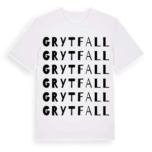 Grytfall ordlek t-shirt – ekologisk bomull t-shirt från Pinshirt
