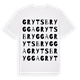 Gryts brygga ordlek t-shirt