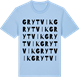 Blue Soul t-shirt med Grytvik ordlek t-shirt