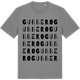 Mid Heather Gray t-shirt med Gubbero ordlek t-shirt