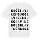 Gugglaviken ordlek t-shirt