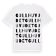 Gullhuvudet ordlek t-shirt