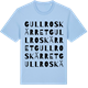 Blue Soul t-shirt med Gullroskärret ordlek t-shirt