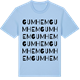 Blue Soul t-shirt med Gumhem ordlek t-shirt