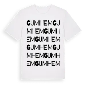 Gumhem ordlek t-shirt – ekologisk bomull t-shirt från Pinshirt