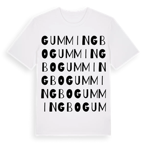 Gummingbo ordlek t-shirt – ekologisk bomull t-shirt från PinShirt