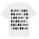 Gummingbo ordlek t-shirt