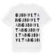 Gunhyltan ordlek t-shirt