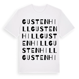 Gustenhill ordlek t-shirt – ekologisk bomull t-shirt från Pinshirt