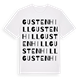 Gustenhill ordlek t-shirt