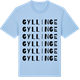 Blue Soul t-shirt med Gyllinge ordlek t-shirt