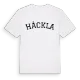 Håckla böjd t-shirt