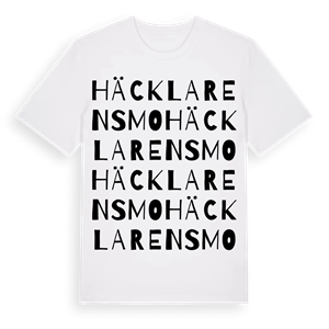 Häcklarens mo ordlek t-shirt – ekologisk bomull t-shirt från Pinshirt