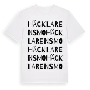 Häcklarens Mo ordlek t-shirt – ekologisk bomull t-shirt från Pinshirt