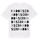 Haddåsen ordlek t-shirt