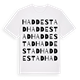 Haddestad ordlek t-shirt