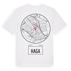 Haga t-shirt – ekologisk bomull t-shirt från Pinshirt