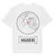 White t-shirt med Hagaberg t-shirt