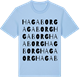 Blue Soul t-shirt med Hagaborg ordlek t-shirt