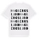 Hagbergslund ordlek t-shirt