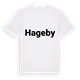 Hageby fetstil t-shirt