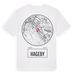 Hageby t-shirt – ekologisk bomull t-shirt från Pinshirt